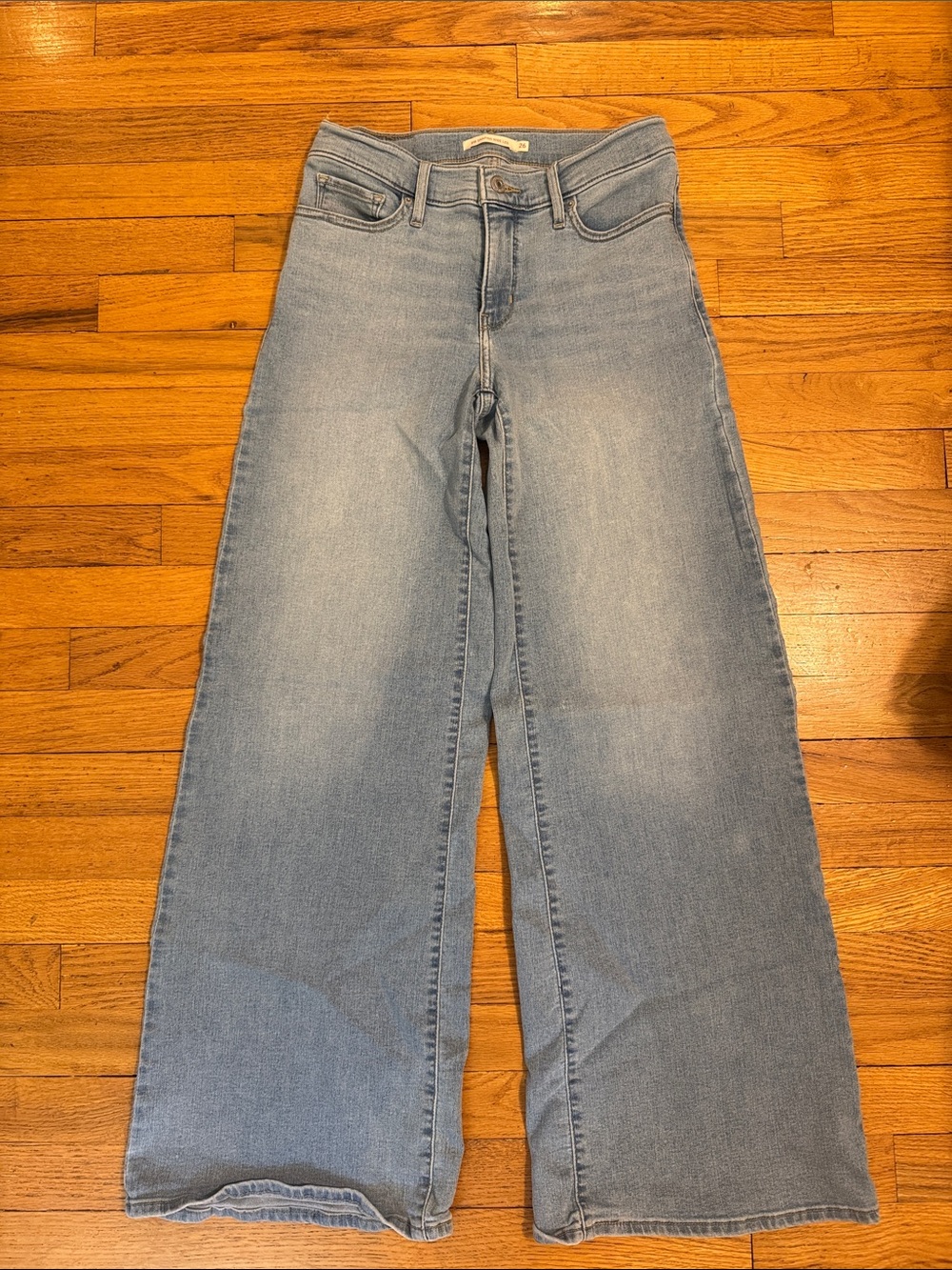 Levi’s Light Blue Wide Leg Jeans
